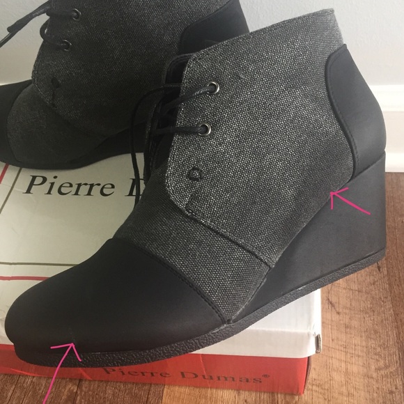 🆕Pierre Dumas Wedge Bootie “Sabrine” - Picture 3 of 6